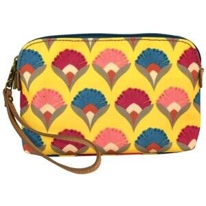 NWT Catchfly Gold Essential Accessory Pouch Wristlet Women's Wallet